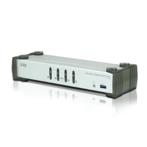 ATEN CS1914 KVMP Switch - Switch KVM / audio / USB - 4 x KVM / audio / USB - 1 utente locale - desktop